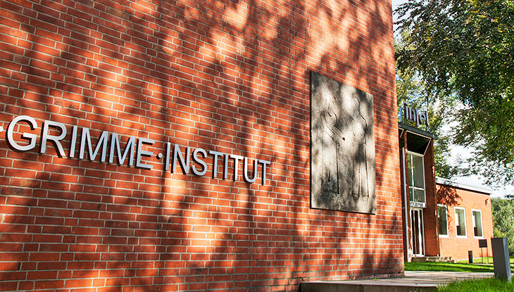 Das Gebäude des Grimme-Instituts in Marl.