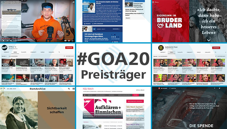 Grimme Online Award 2020: Alle Preisträger auf einen Blick